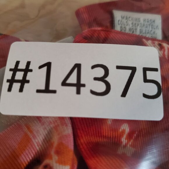 Chicos Travelers Womens Size 2 Us 12 Red Sleeveless Tank Top Abstract Print - Picture 9 of 9